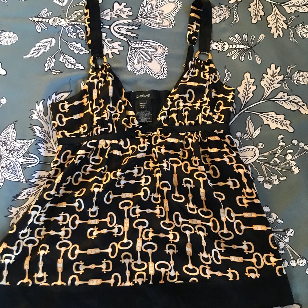 Bebe silk top